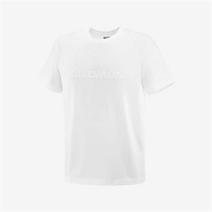 Salomon LC2527000 Big Logo Tee M Erkek Spor Tişört