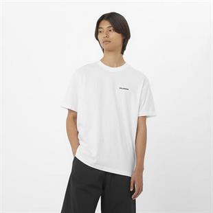 Salomon LC2527400 Logo Rx Tee M Erkek Spor Tişört