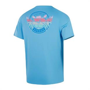 Speedo 8-00395716242 Ss Graphic Swim Shirt Erkek Güneş Koruyucu Tişört