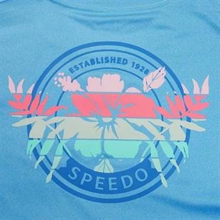 Speedo 8-00395716242 Ss Graphic Swim Shirt Erkek Güneş Koruyucu Tişört