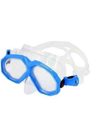 Speedo SOL25002C-TCBK Au Dual Lenses Mask With Snrkl Unisex Şnorkel Set
