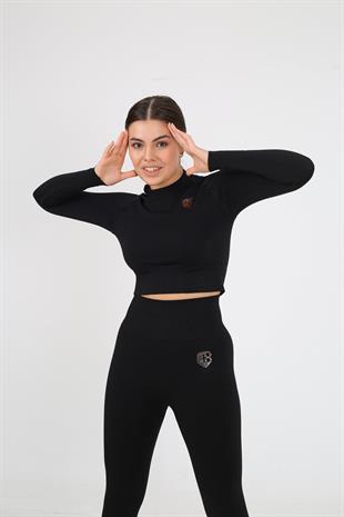 Sportonex SO22F005 Seamless Kadın Crop