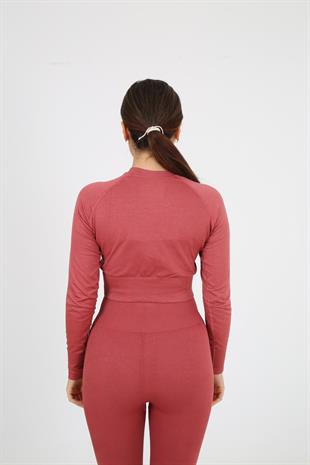 Sportonex SO22F006 Seamless Kadın Crop