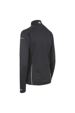 Trespass FATOLSTR0011-BLK Evie - Female Active Full Zip Top Tp75 Kadın Softshell Ceket