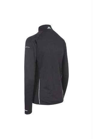 Trespass FATOLSTR0011-BLK Evie - Female Active Full Zip Top Tp75 Kadın Softshell Ceket