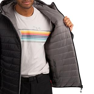Trespass MAJKCATR0025-BLK Senby - Male Reversible Jkt Erkek Outdoor Mont