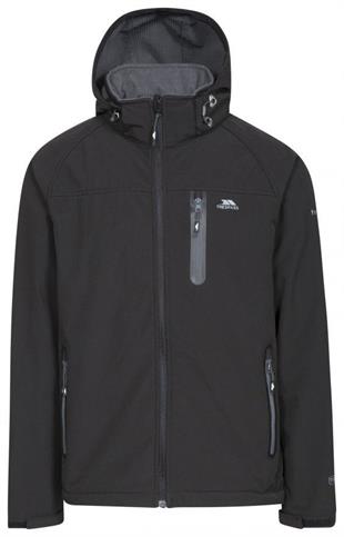 Trespass MAJKSSM20007-BLK Accelerator II - Male Softshell Jkt Tp75 Erkek Softshell Ceket