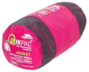 Trespass UAJKRATR0001 Qikpac X Packaway Tp75 Unisex Yağmurluk