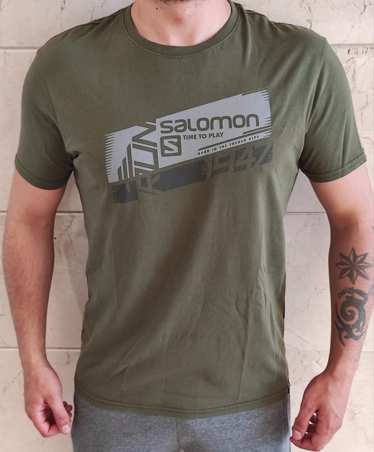 Salomon S20MGHULAM-AI1 Ghulam Ss Tee M Erkek T-Shirt | Sportonex