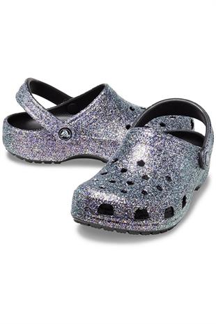 Crocs 205942 0C4 Classic Glitter Clog Unisex Sandalet Sportonex