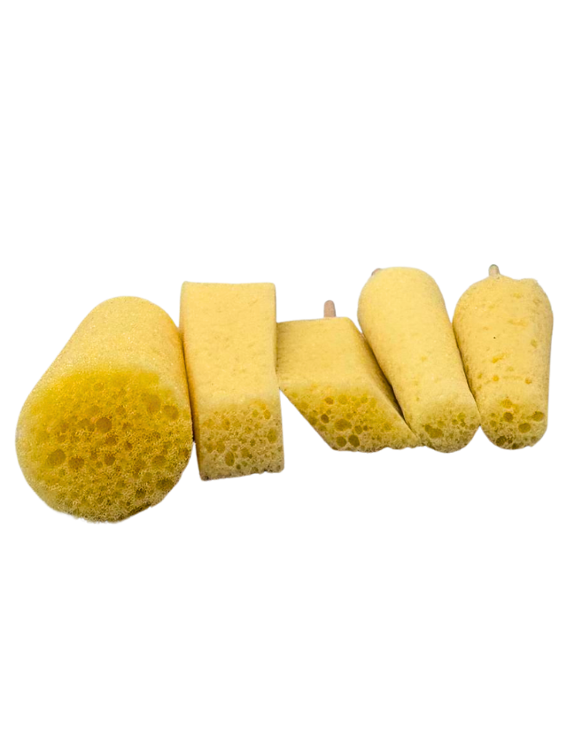 Çubuklu Sünger SET (EKO) - Seramik Rötuş Süngerleri