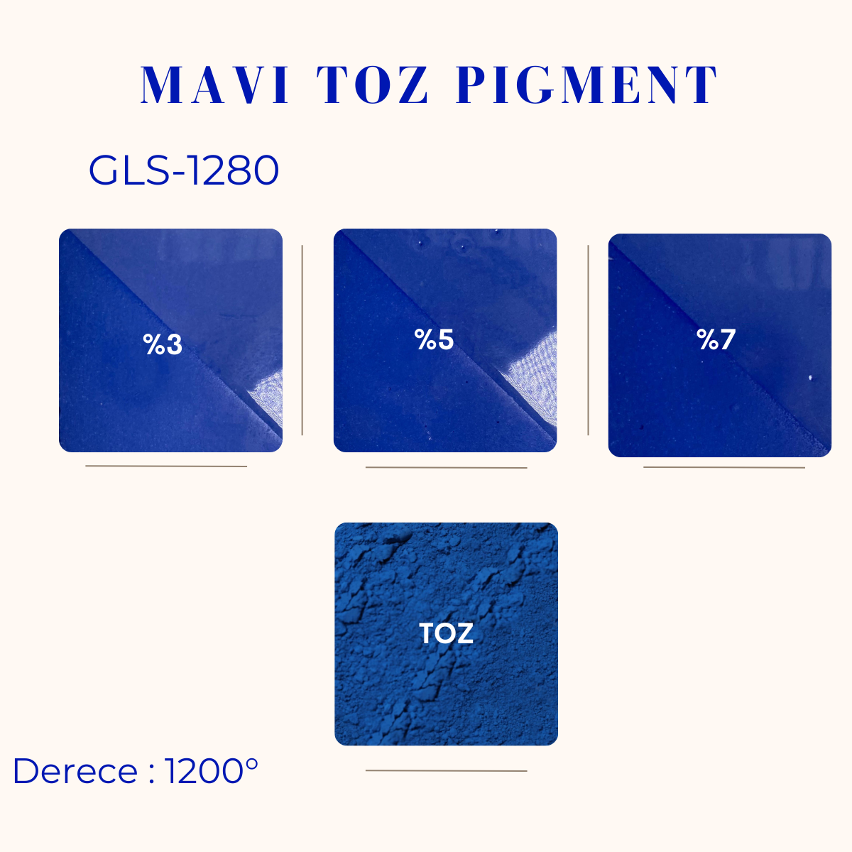 Ege Mavisi Toz Pigment GLS-1280