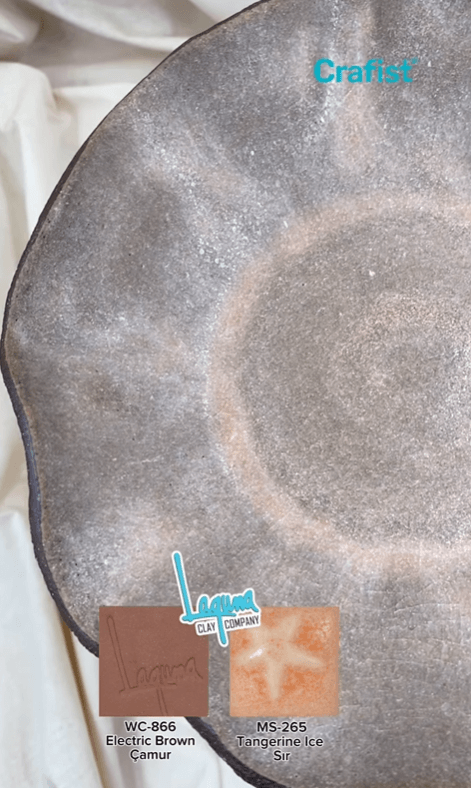 Electric Brown - Kahverengi Stoneware Çamur WC-866