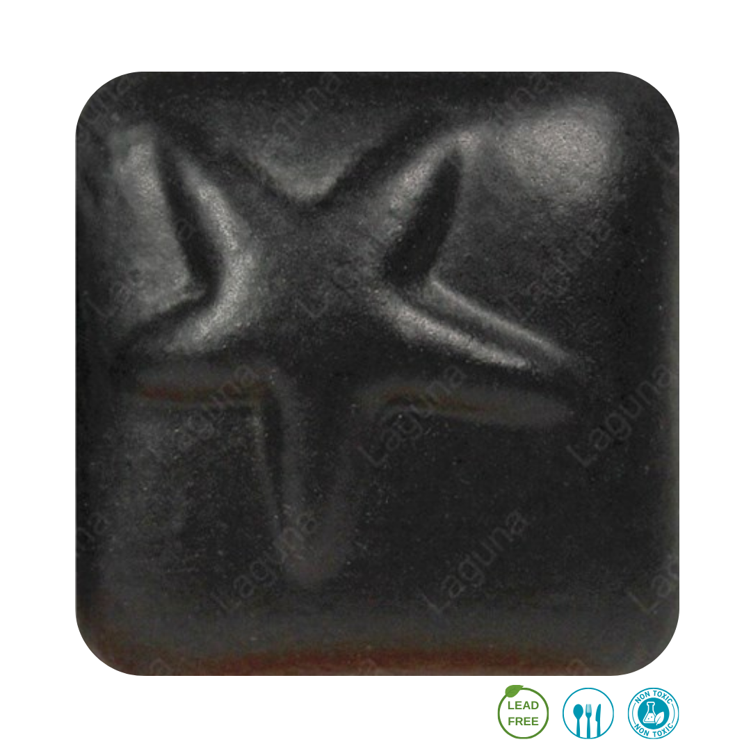 EM - 1140 Black Satin Glaze
