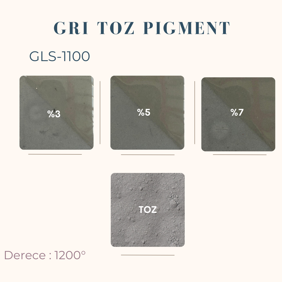 Gri Toz Pigment GLS-1100