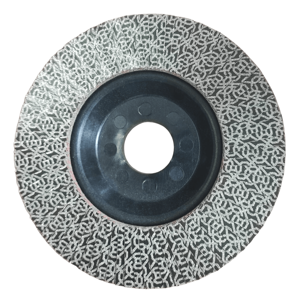 KVT50H (45085) Ø115 H=22,2 Black Velox Flap Diamond disk