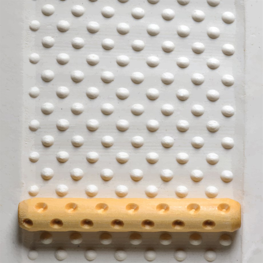 Noktalar HR-12 Desenli Ahşap Rulo - 10cm