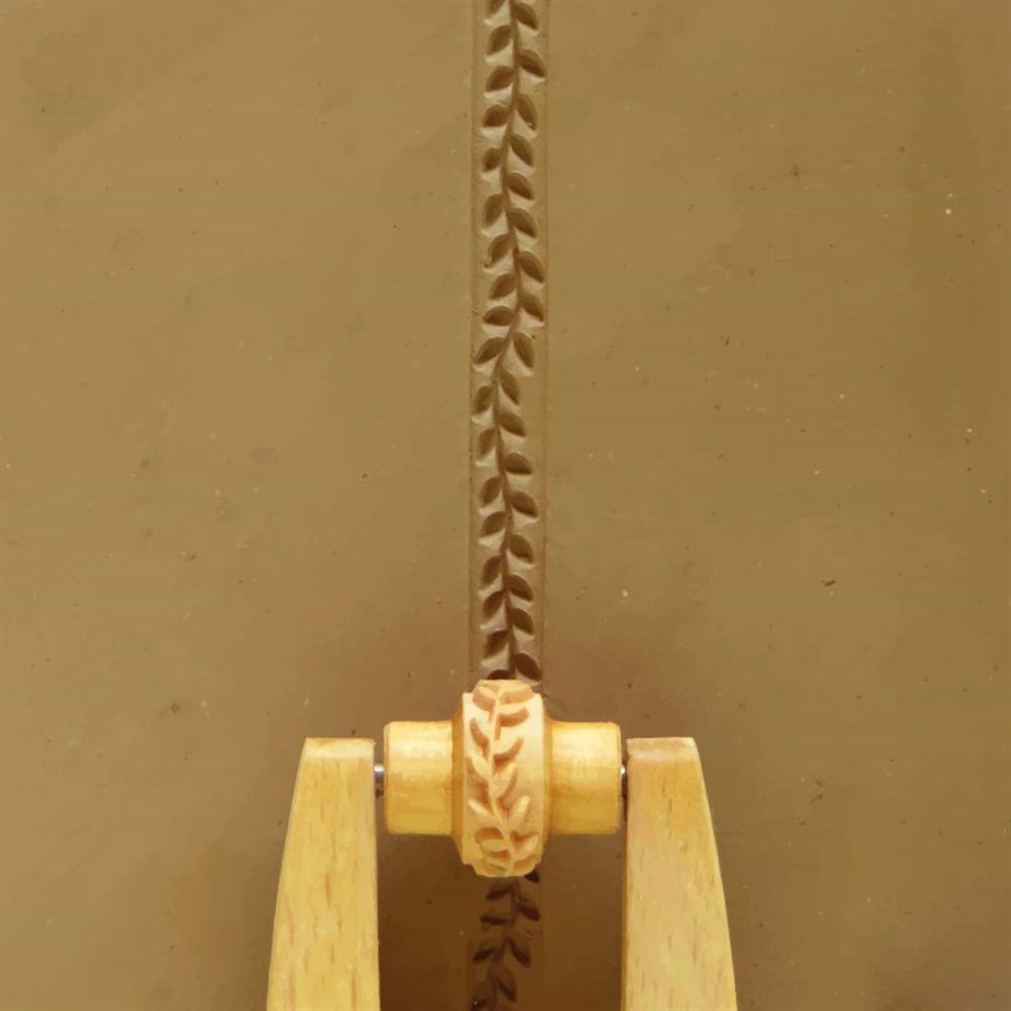 Yapraklı Asma MRS-19 Mini Desenli Ahşap Rulo - 5mm