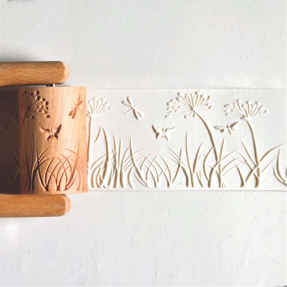 Vahşi Saha RL-021 Desenli Ahşap Rulo - 6cm