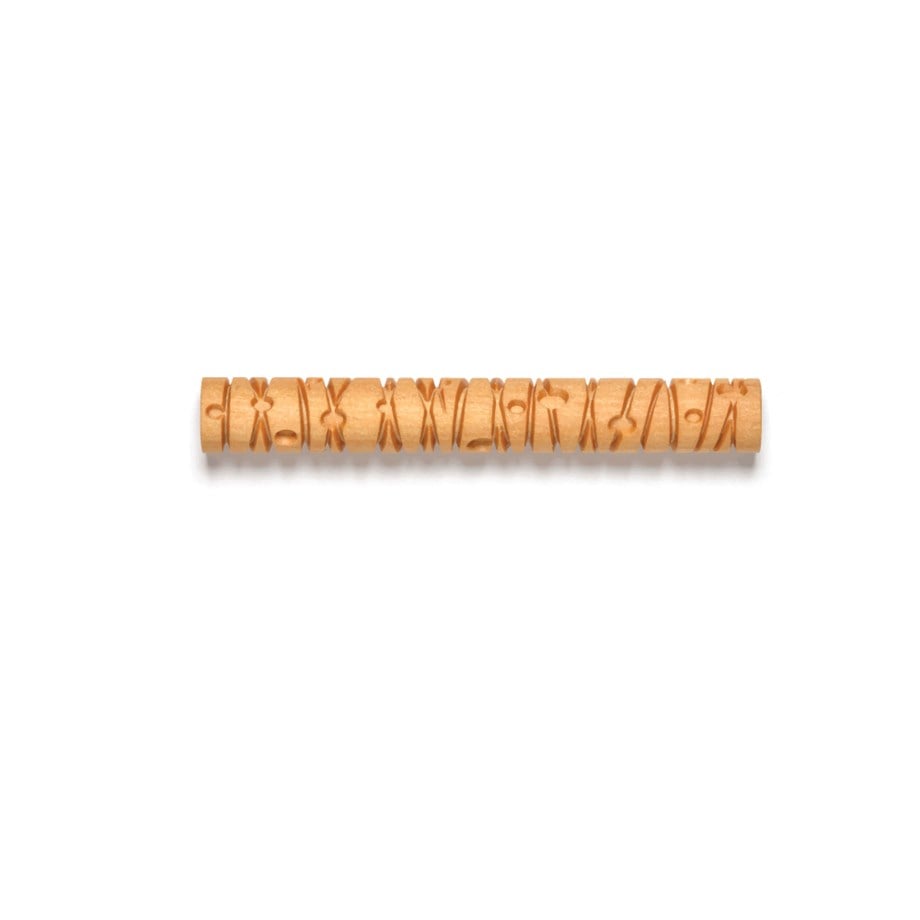 Çizgiler ve Noktalar TW-08 Twig Desenli Ahşap Rulo