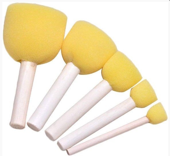 Ponpon Dekor Sünger 5li Set