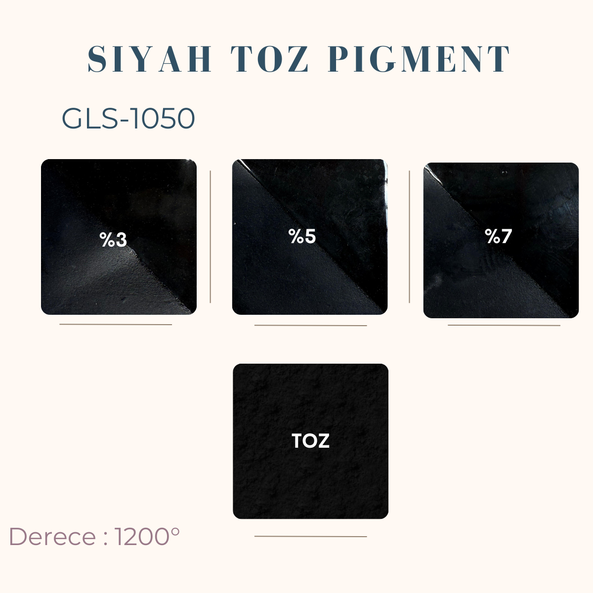 Siyah Toz Pigment GLS-1050