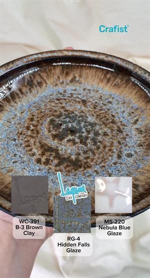 B3 Brown - Siyah Stoneware Çamur WC-391
