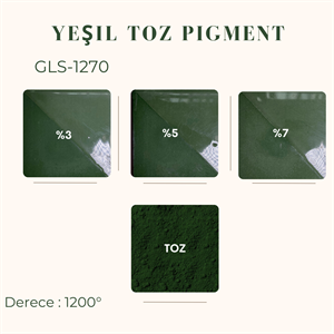 Çimen Yeşili Toz Pigment GLS-1270