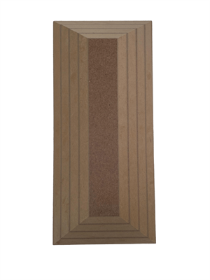 Dikdörtgen Ahşap Tabak Kalıbı - 4 Parça SET