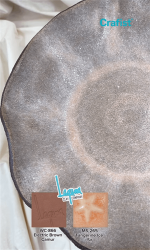 Electric Brown - Kahverengi Stoneware Çamur WC-866