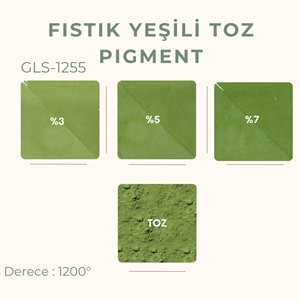 Fıstık Yeşili Toz Pigment GLS-1255