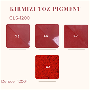 Kırmızı Toz Pigment GLS-1200