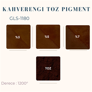 Kızıl Kahve Toz Pigment GLS-1180