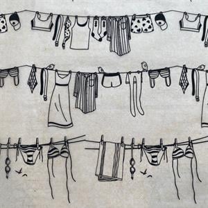 Laundry-Underglaze Transfer Sheet Black-(52x39cm)