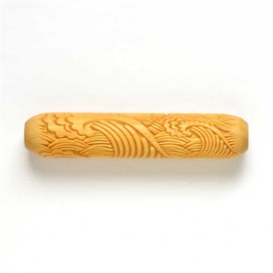 Büyük Dalga BHR-020 Büyük Desenli Ahşap Rulo - 12cm