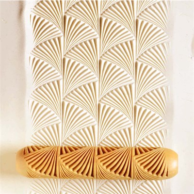 Ginkgo Biloba BHR-69 Büyük Desenli Ahşap Rulo - 12cm