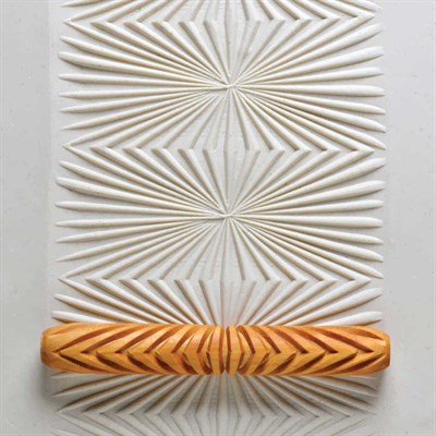 Yıldız Patlaması HR-13 Desenli Ahşap Rulo - 10cm