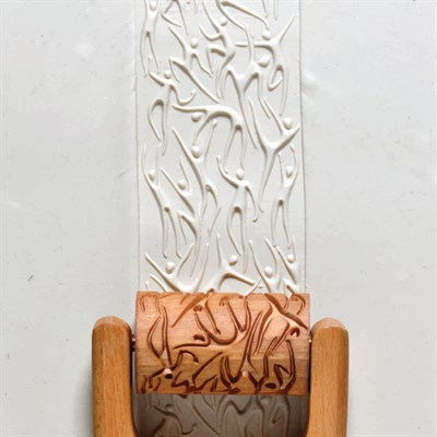Dans RL-011 Desenli Ahşap Rulo - 6cm