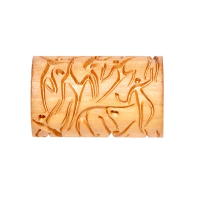 Dans RL-011 Desenli Ahşap Rulo - 6cm