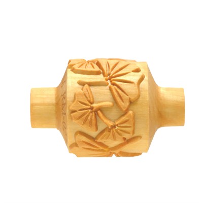 Gingko Yaprakları RM-027 Desenli Ahşap Rulo - 3cm