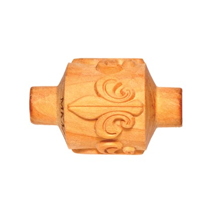 Fleur-de-lis RM-045 Desenli Ahşap Rulo - 3cm