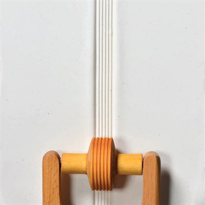 Altı Küçük Oluk - RS-103 Desenli Ahşap Rulo - 1.5cm