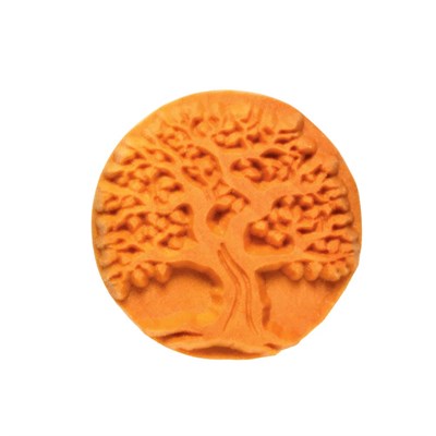 Yaşlı Ağaç Scl-014 Desenli Ahşap Damga - 4cm