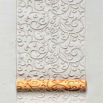 Curlicue TW-02 Twig Desenli Ahşap Rulo