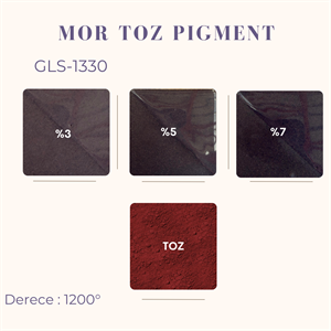 Mor Toz Pigment GLS-1330
