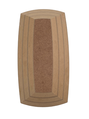 Oval Dikdörtgen Ahşap Tabak Kalıbı - 3 Parça SET