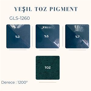 Petrol Yeşili Toz Pigment GLS-1260