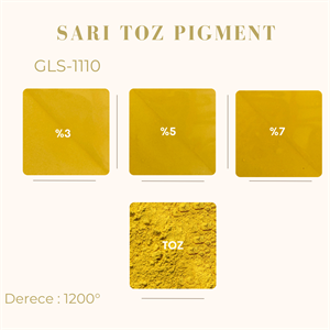 Sarı Toz Pigment GLS-1110