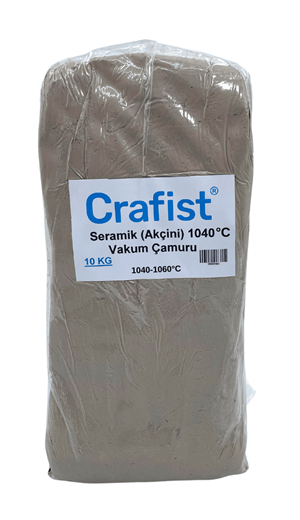 Seramik (Akçini) 1040 Vakum Çamuru - 10 kg