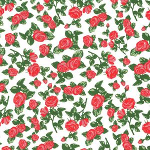 UNDERGLAZE TRANSFER - Red Rose 19 x 13 inch
